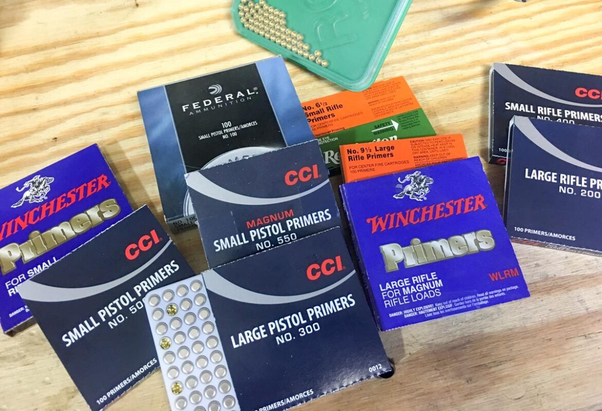 RELOADING PRIMERS IN STOCK