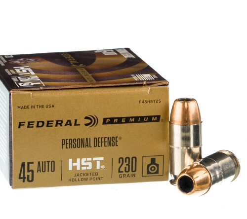20 Rounds of .45 ACP Ammo by Federal - 230gr JHP