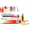 500 Rounds of .45 ACP Ammo by MAXX Tech - 230gr FMJ