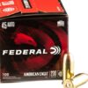 500 Rounds of .45 ACP Ammo by Federal American Eagle - 230gr FMJ