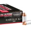 50 Rounds of .45 ACP Ammo by CCI - 230gr TMJ Cleanfire
