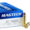 50 Rounds of .357 Mag Ammo by Magtech - 158gr SJHP
