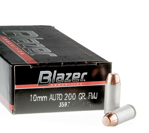 50 Rounds of 10mm Ammo by CCI - 200gr FMJ
