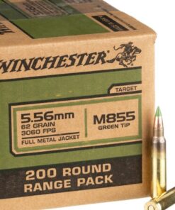 800 Rounds of 5.56x45 Ammo by Winchester - 62gr FMJ M855