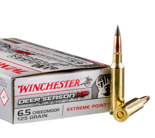 20 Rounds of 6.5 mm Creedmoor Ammo by Winchester Deer Season XP - 125gr Polymer Tipped
