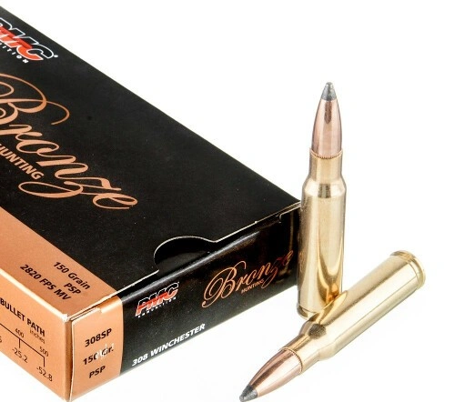 200 Rounds of .308 Win Ammo by PMC - 150gr PSP