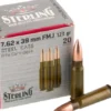 20 Rounds of 7.62x39 Ammo by Sterling - 123gr FMJ