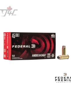 Federal Champion .45 Long Colt 225gr. JSP 50rds